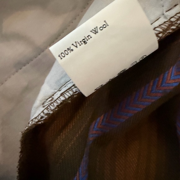 Wales Bonner Corduroy Pants in Brown and Blue Stripes NWOT - Picture 4 of 6